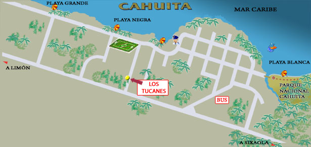 cabinas los tucanes map